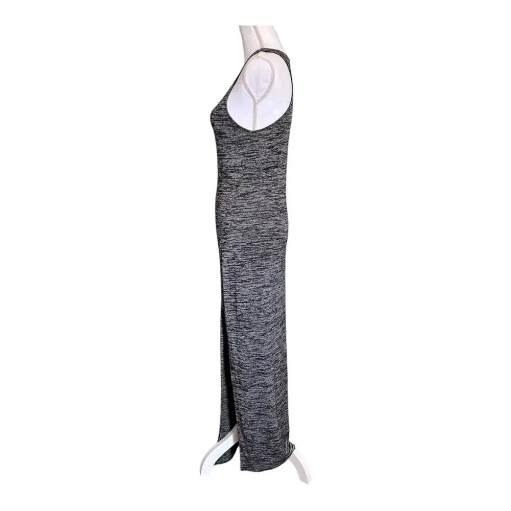 Wilfred Free Aritzia Eveline Racerback Bodycon Grey Tank Dress Medium